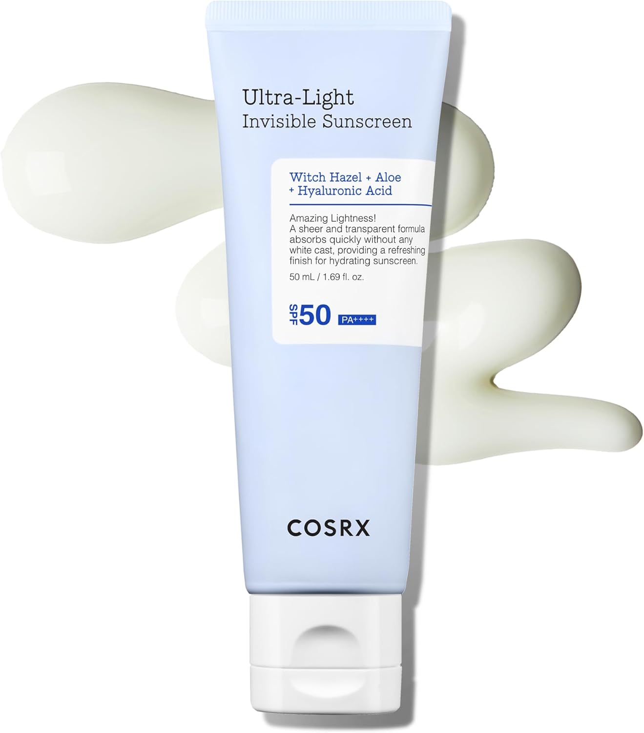Cosrx Ultra-Light Invisible Sunscreen crème solaire ultra-légère visage et corps SPF 50+