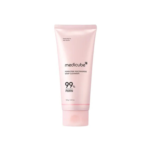 Medicube - PDRN Pink Niacinamide Whip Cleanser - Mousse nettoyante rose au PDRN et à la niacinamide
